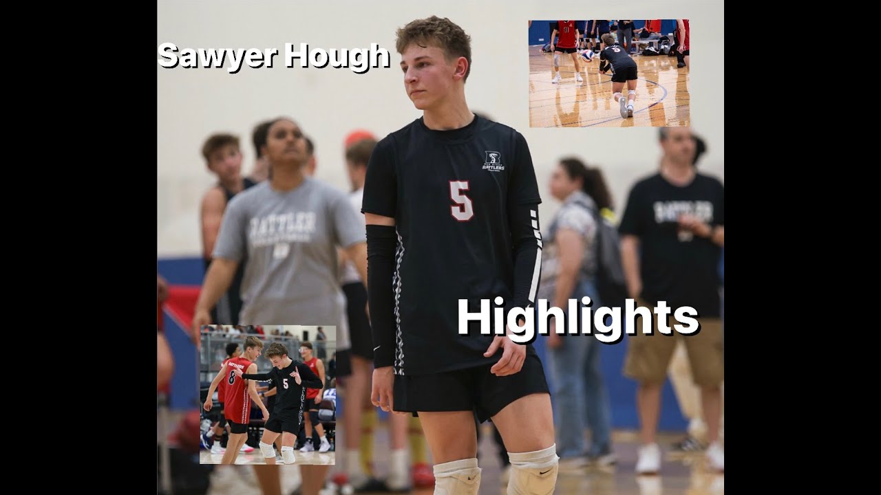 Sawyer Hough #5 Mens Volleyball Libero Highlights