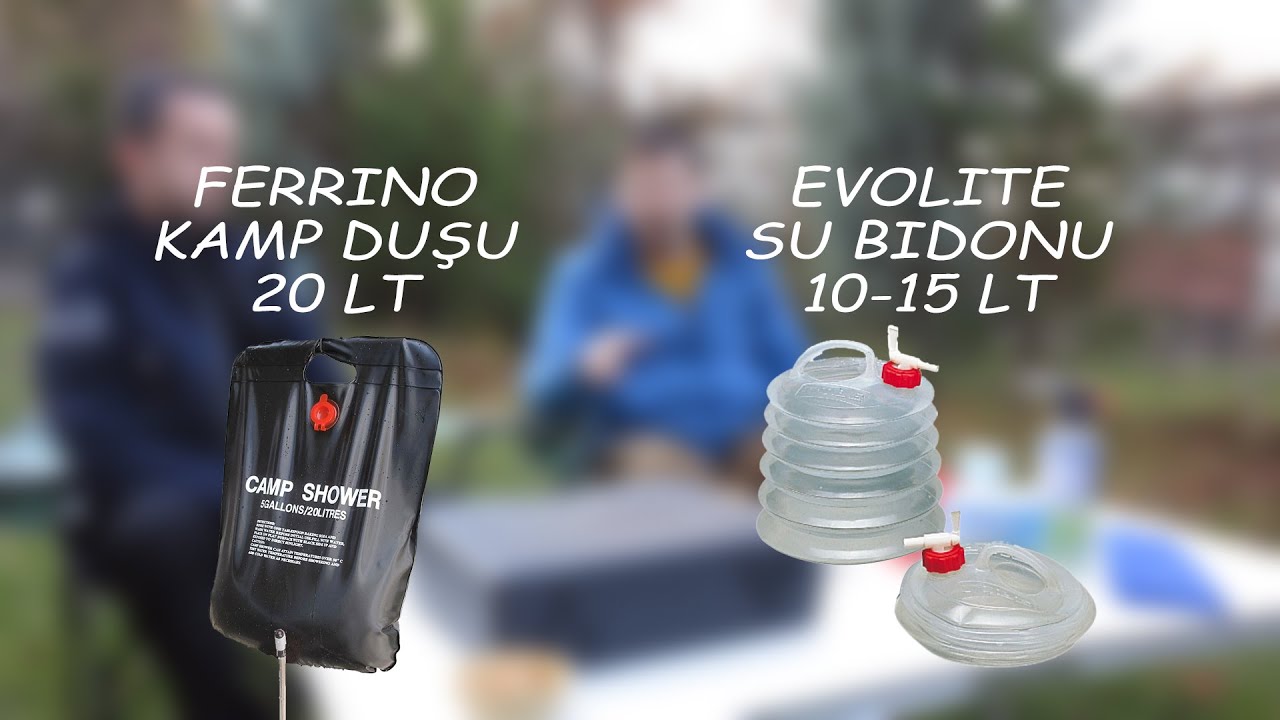 FERRINO VE EVOLITE SU DEPOLARINI İNCELİYORUZ...