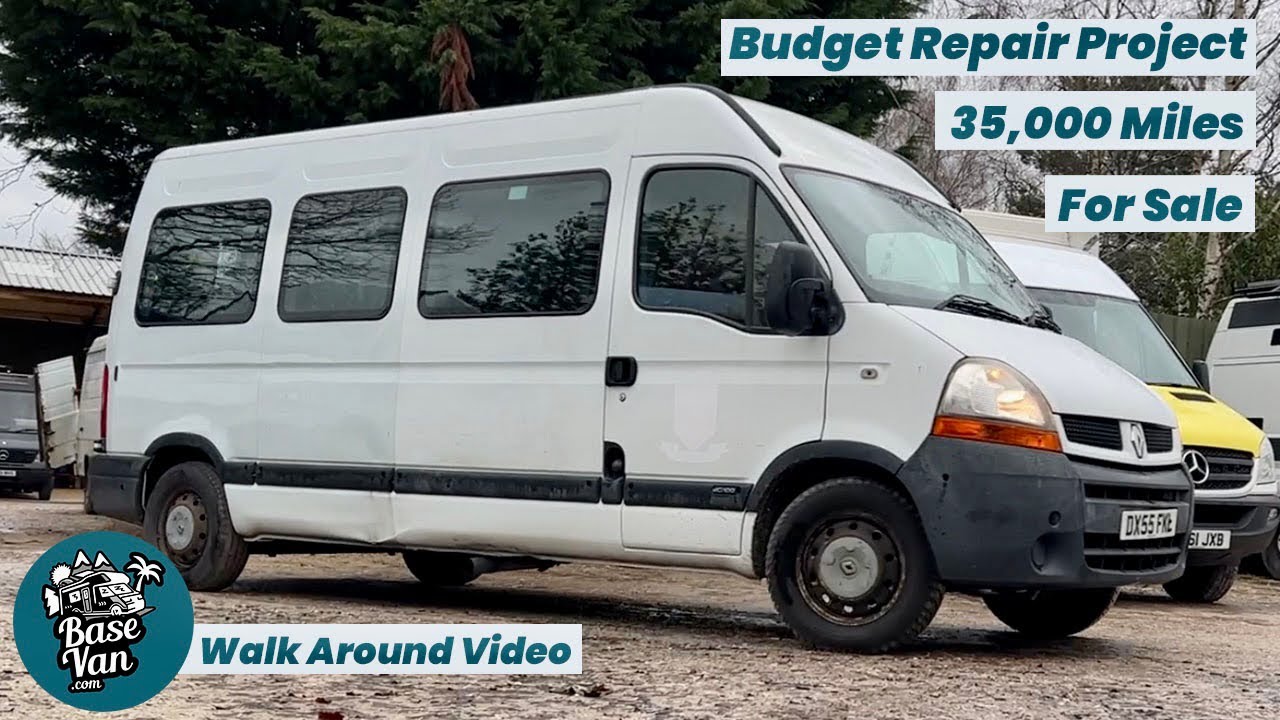 Low Mileage Renault Master Ex School Minibus//Budget Repair Project