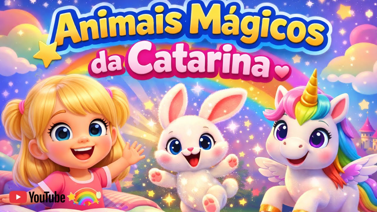 Catarina  e os Animais Mágicos 🦄🐰
