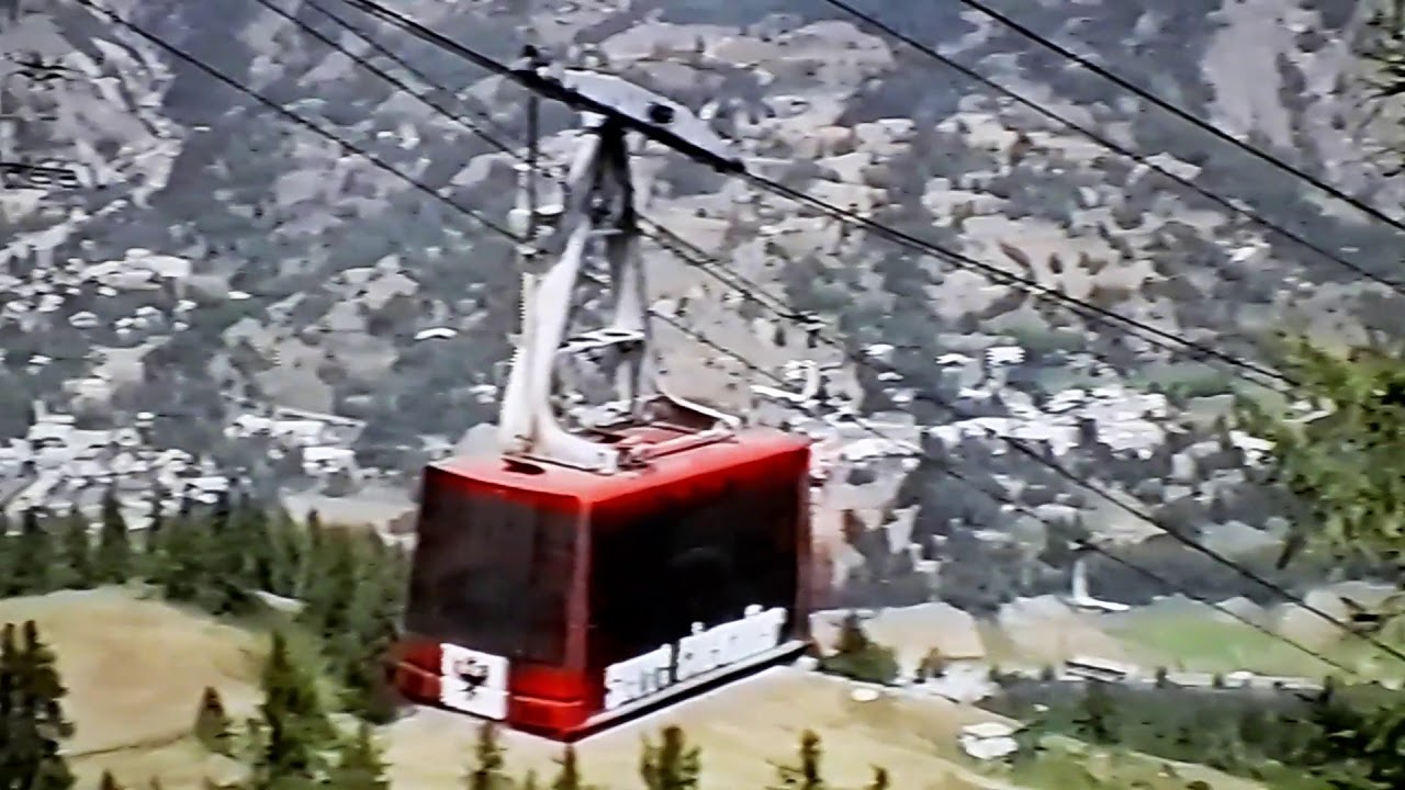 Faux départ (panne) téléphérique de Serre Chevalier Août 1991.