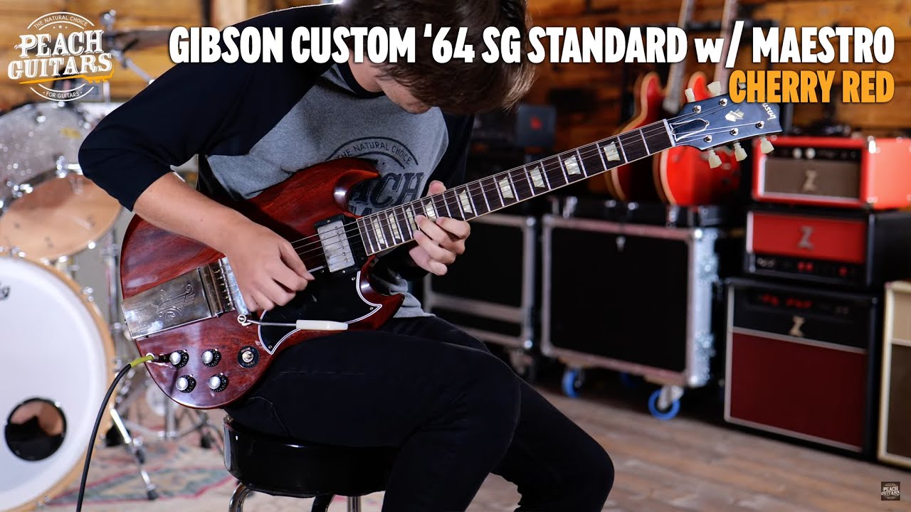 No Talking...Just Tones | Gibson Custom 1964 SG Standard Reissue w/ Maestro Vibrola VOS