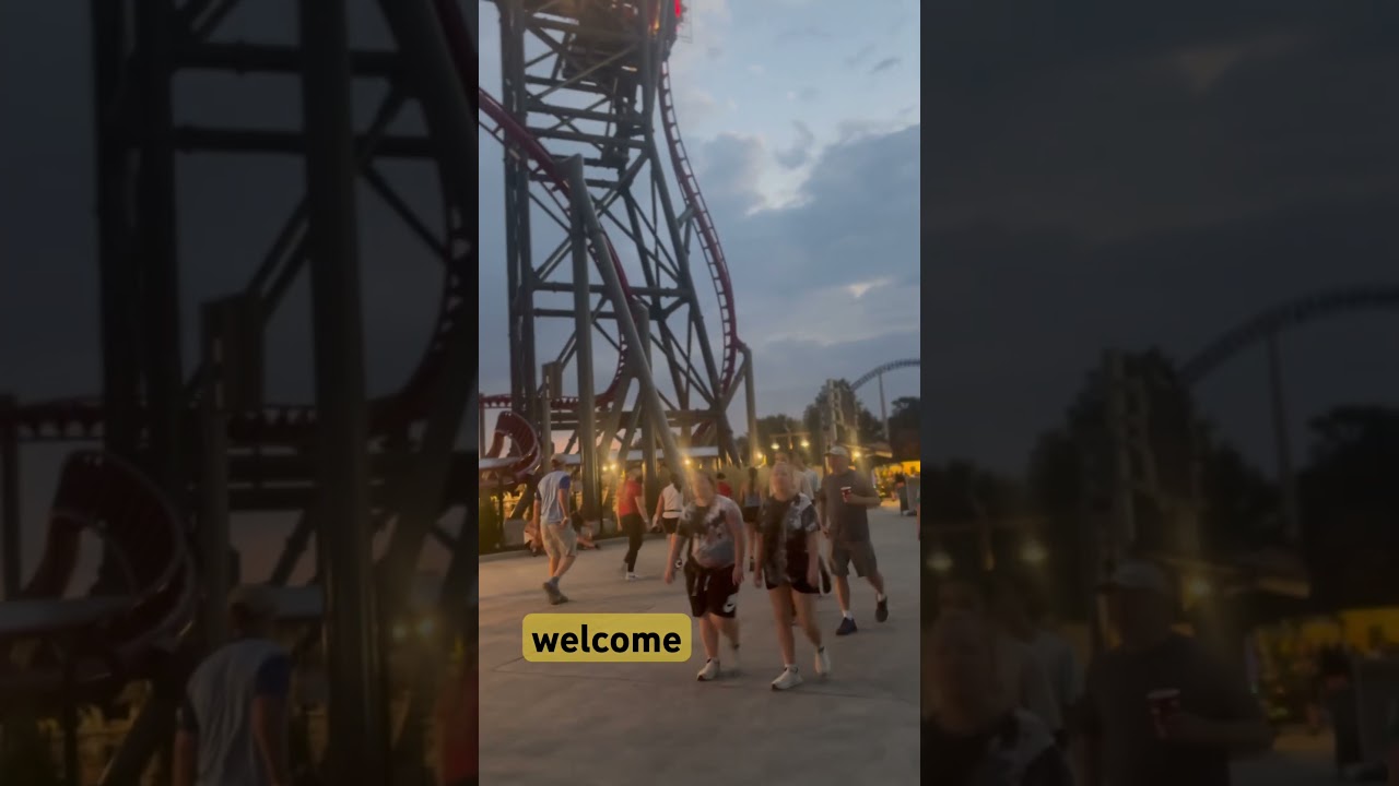 Walking through cedar point #cedarfair