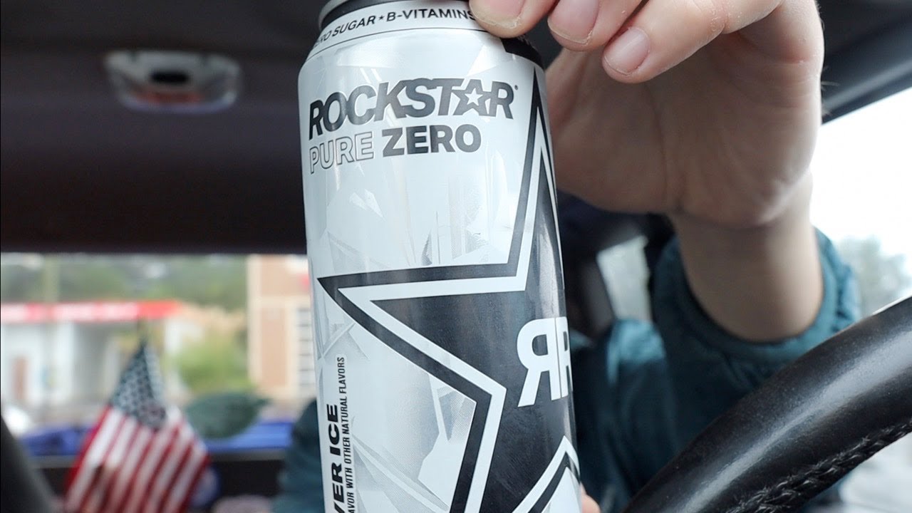 Rockstar pure zero silver ice | you know energy reviews