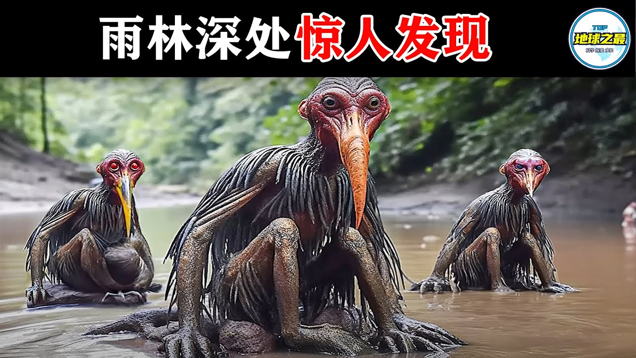 探险队被眼前一幕惊呆了！10个雨林深处的惊人发现！丨地球之最#冷知识 #排名 #世界之最#动物#动物世界#热带雨林#原始森林#宝藏#未解之谜#史前文明#世界之最top#top10#出类拔萃