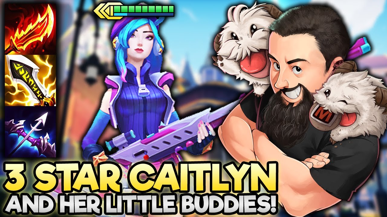3 Star Caitlyn - So Many Little Buddies!! | TFT Remix Rumble | Teamfight Tactics