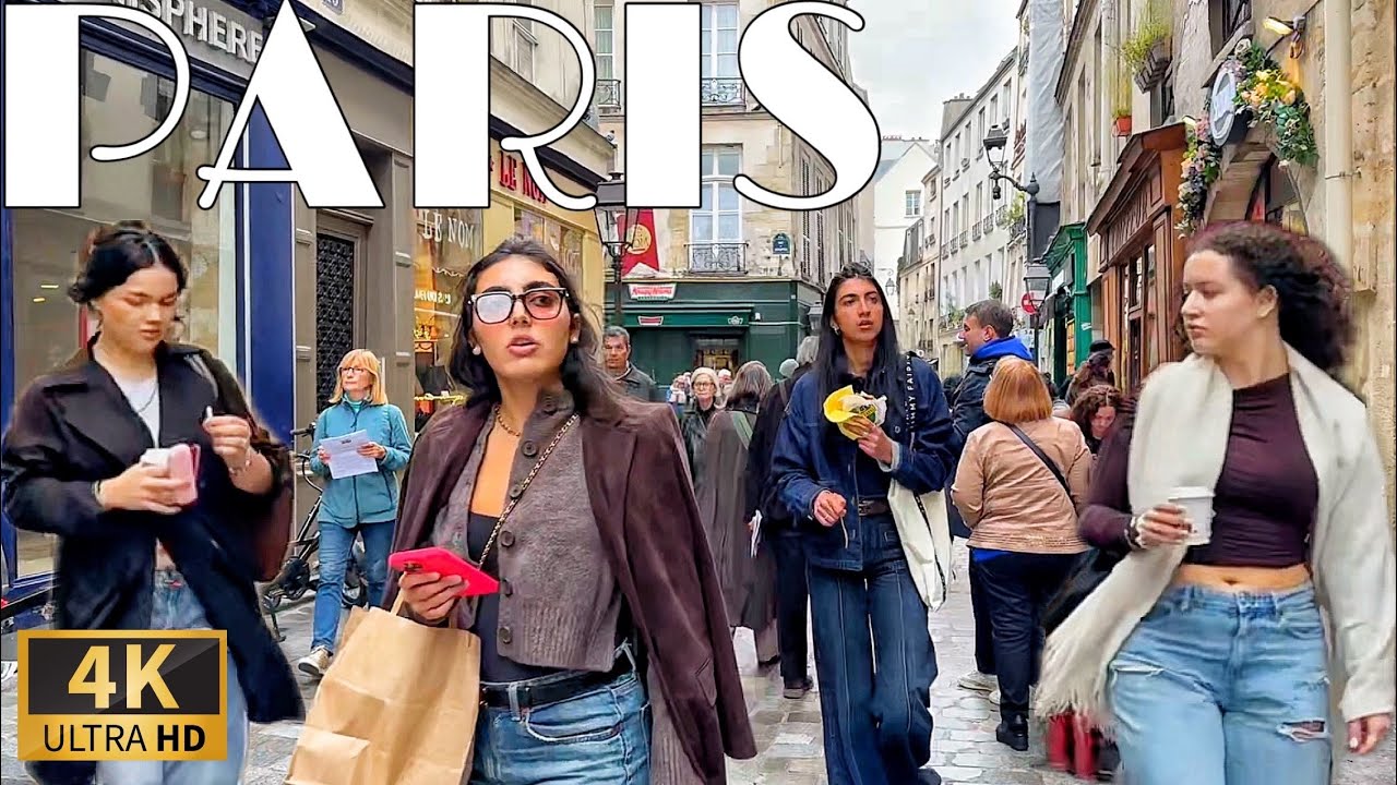 [🇫🇷Paris France 4K 60FPS Walking Tour] Paris Autumn Walk 25/OCTOBER/2025