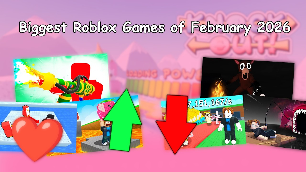 Most Played Roblox Games of February 2026