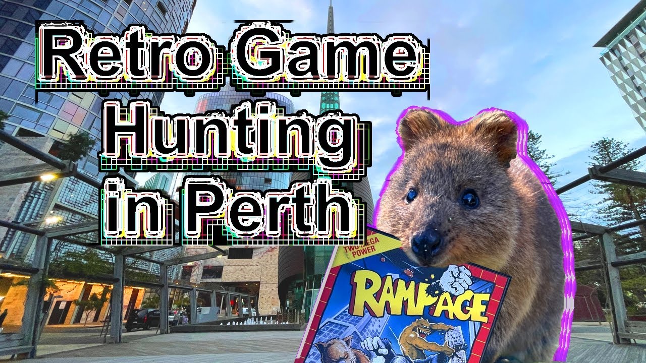 Retro Game Hunting in Perth, Australia