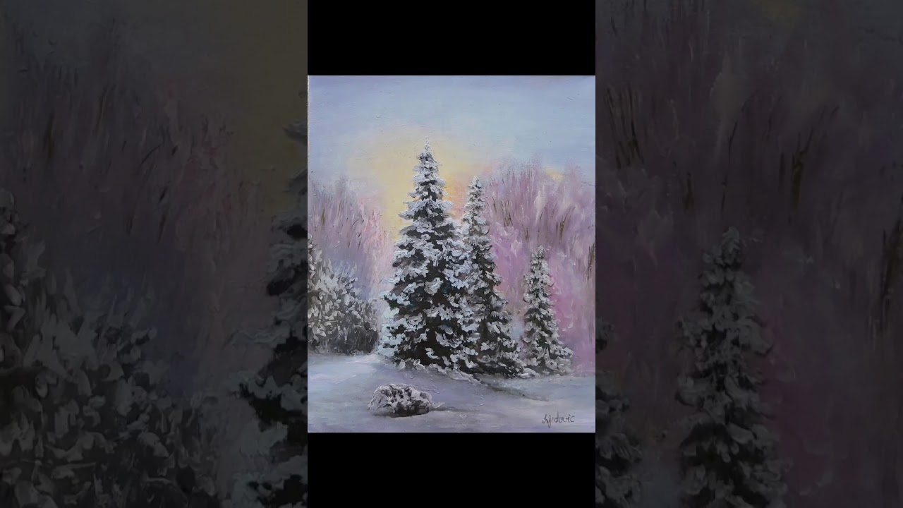 Oil painting landscape,Ulje na platnu, pejzaži  #oilpainting #landscape #slikanje #slikarstvo  #art