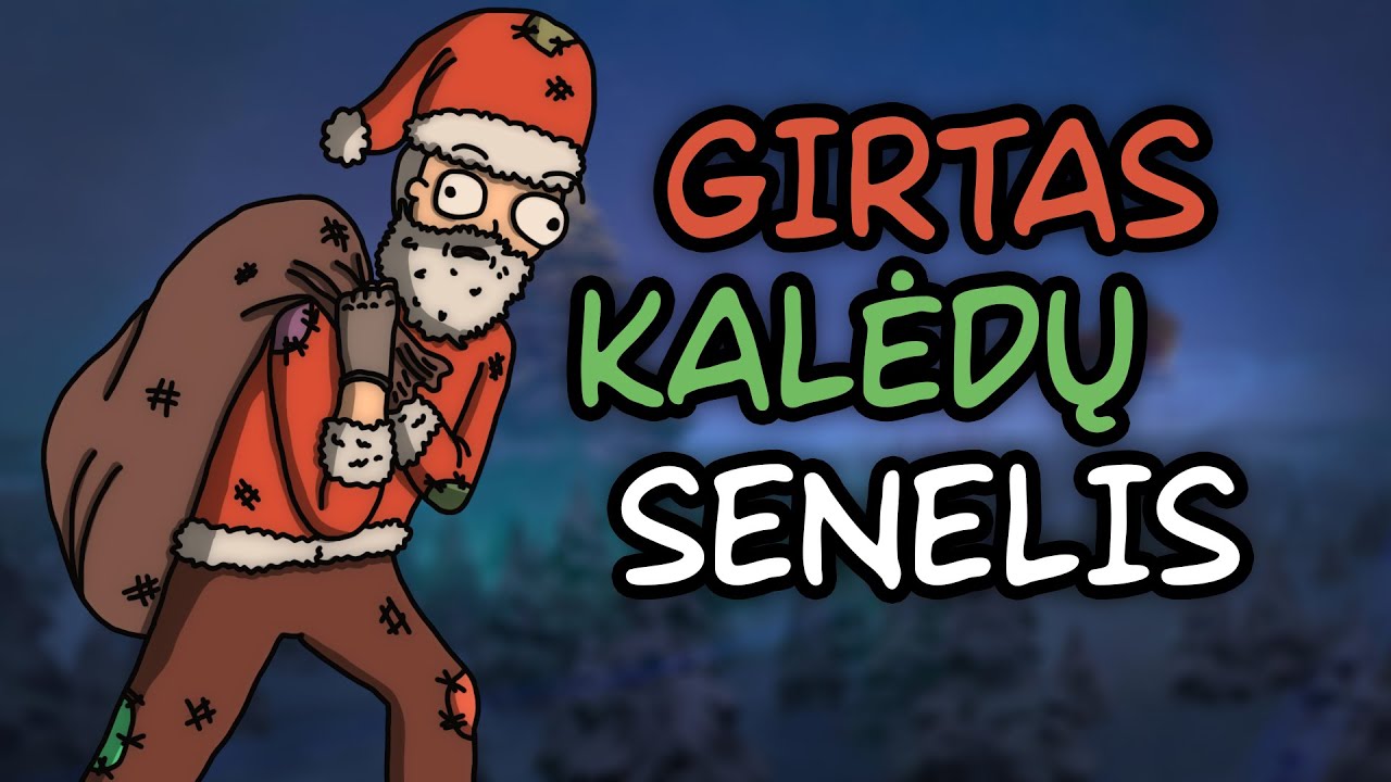 MINECRAFT GIRTAS KALĖDŲ SENELIS!