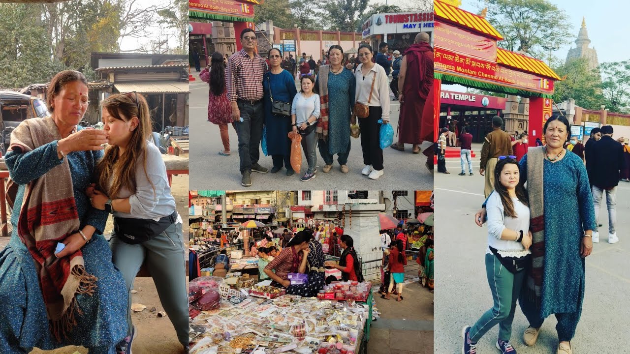 Exploring Local Market of Bodh Gaya || First day Struggle ||Vlog 163 || @Kinnauriwings