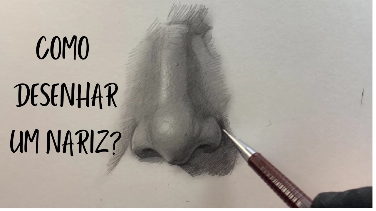 COMO DESENHAR UM NARIZ?
