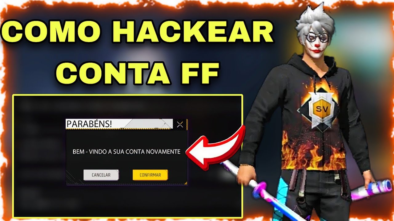 INCR&Iacute;VEL!!- COMO HACKEAR CONTA DE FREE FIRE ATUALIZADO 2024 FUNCIONOU!?😱