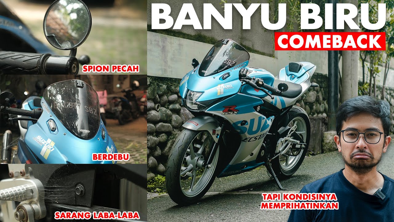 MENGENASKAN! KEADAAN GSX-R150 GUE SEKARANG BEGINI, HIDUP APA MATI YA?
