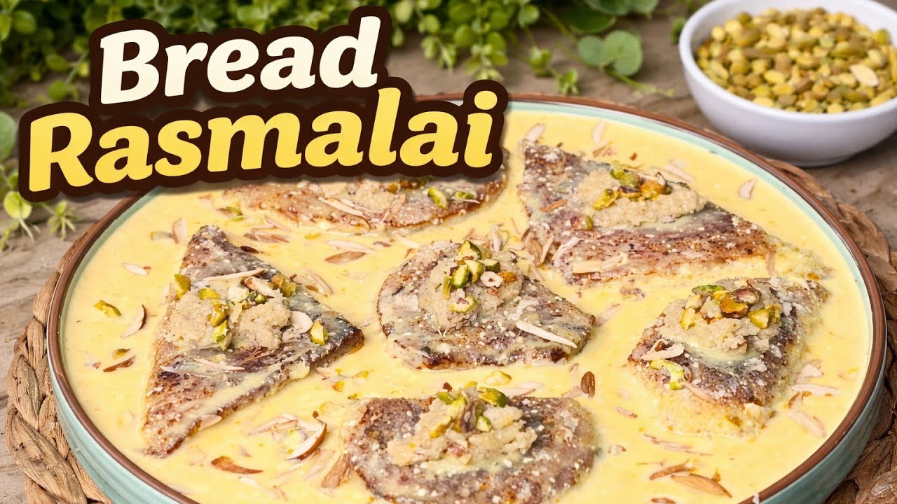 Ramadan Special Dessert Recipe | Milk Bread Easy Dessert |Iftar & Eid Dessert |Sykitchen 