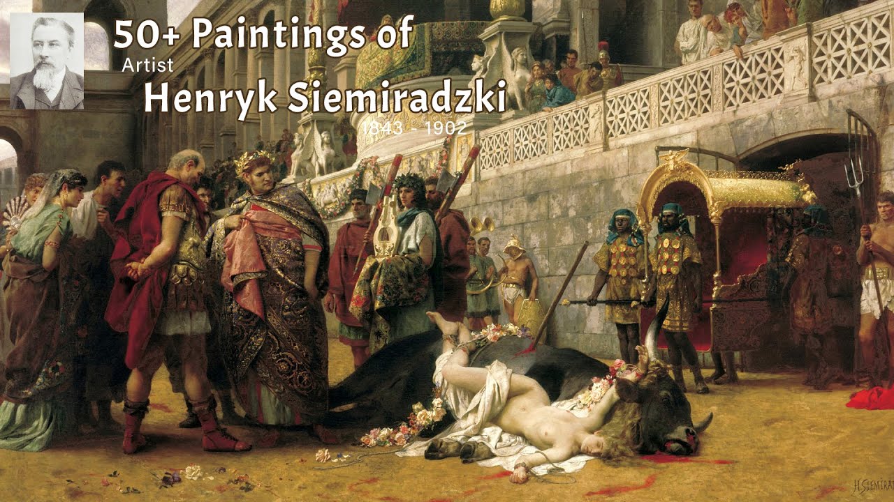Artist Henryk Hektor Siemiradzki (1843 - 1902) Polish Painter | WAA