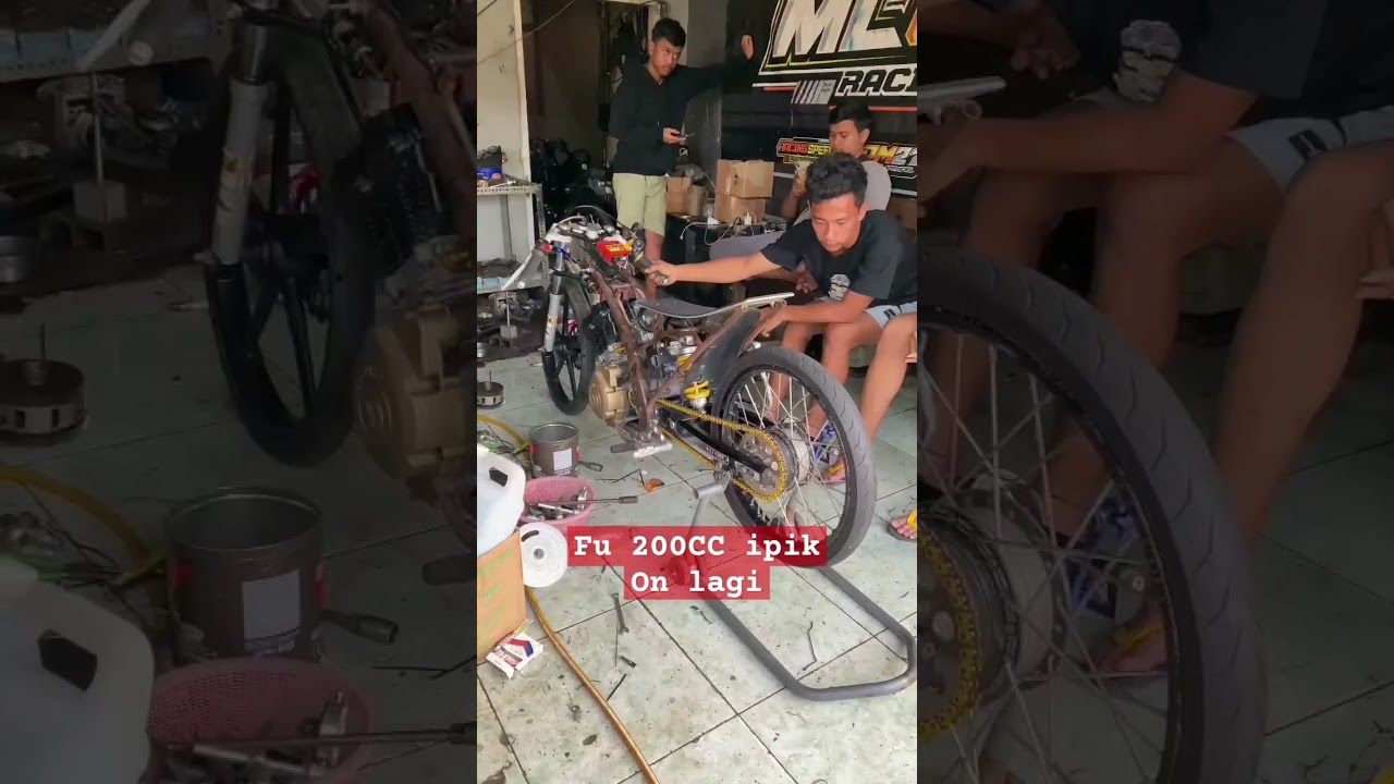 Satria Fu 200CC IPIK TV On lagi...Fu 155cc portingnya masih di jual ya...