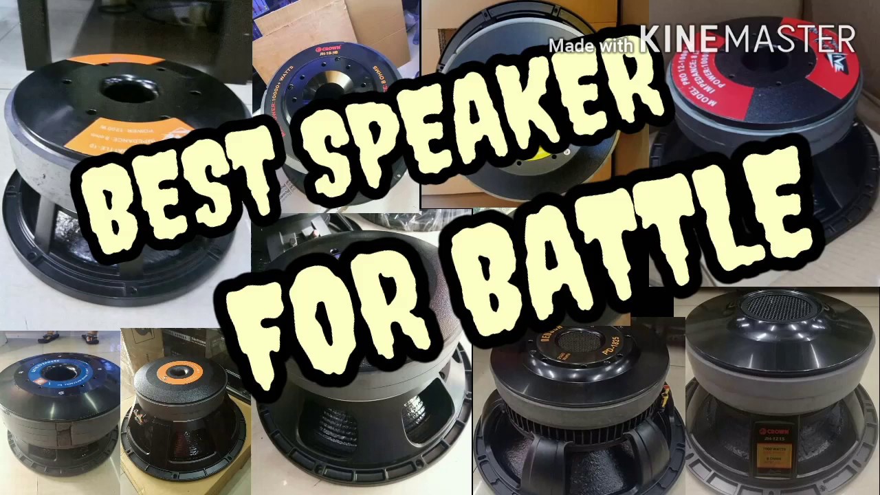 Best Speaker For Battle 2020