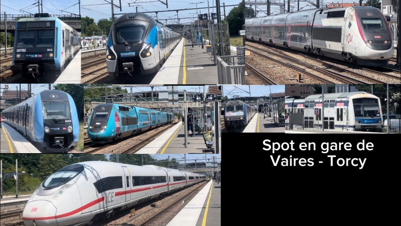 Spot en gare de de Vaires - Torcy avec @alexispotteur