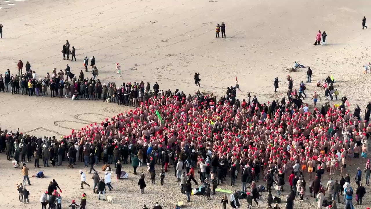 Nieuwjaarsduik Vlissingen 2024