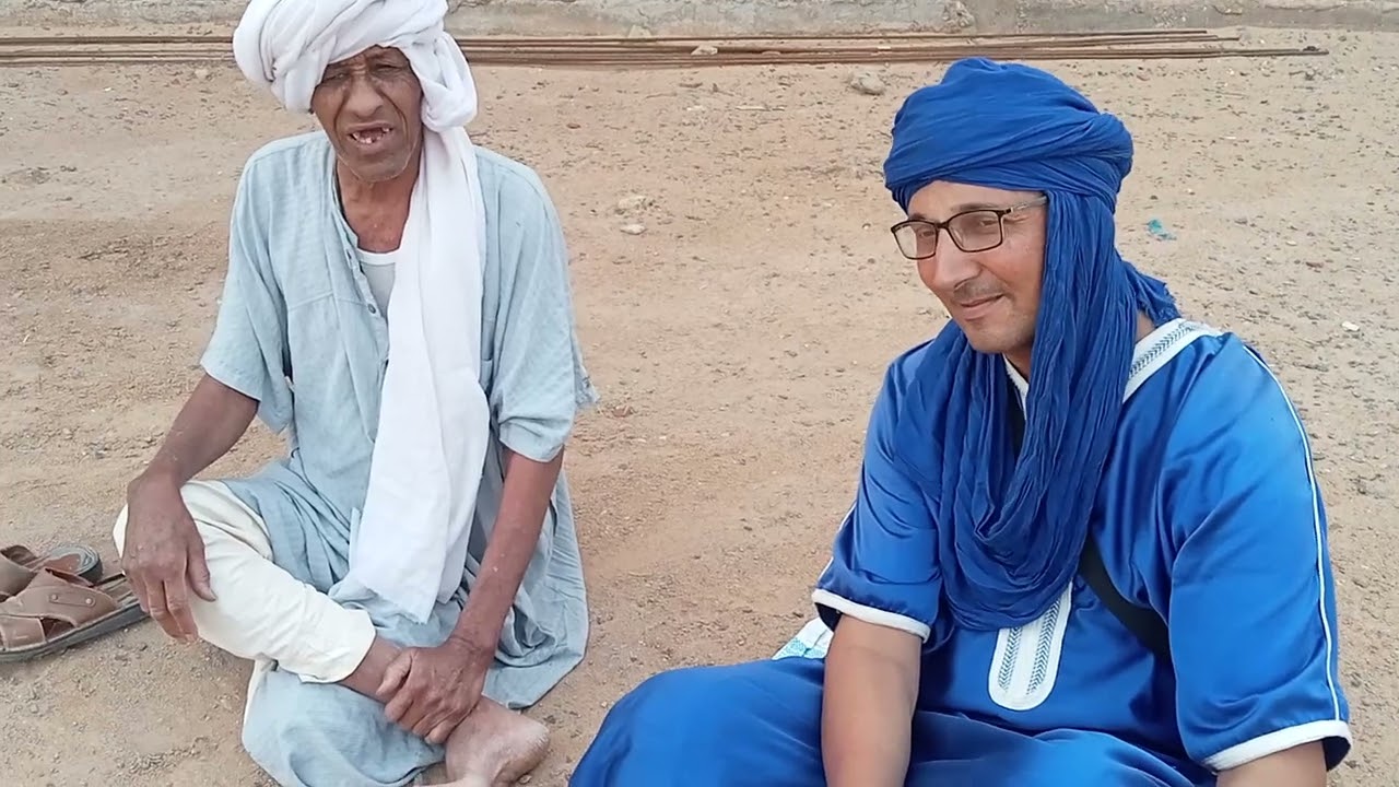 قصبة مولاي الحسين بقصر الهبلة بتسابيت/أدرار رفقة شيخها الحالي