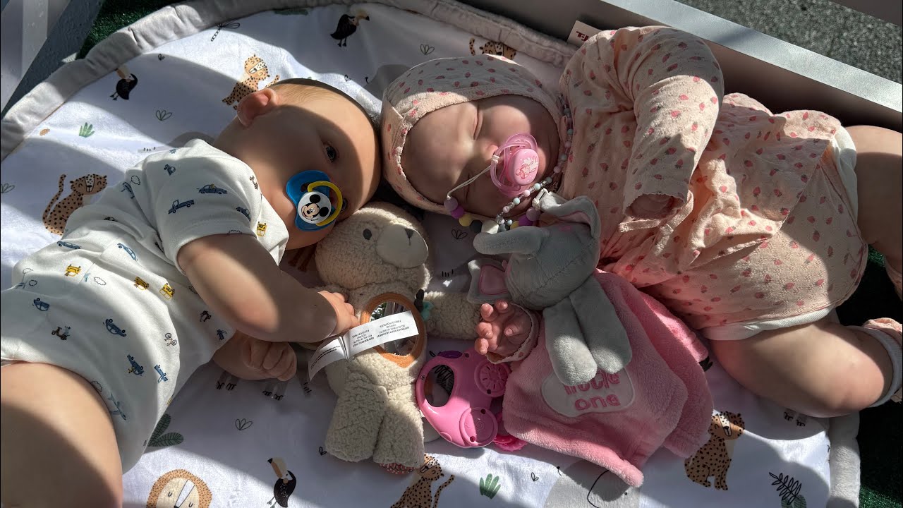 Rutina de dia con mis gemelos Reborn / kit joseph