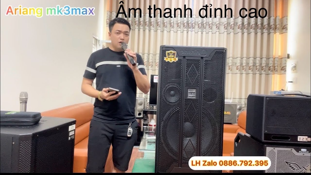 Báo giá và test loa kéo chính hãng Ariang mk3max chiếc loa hay nhất trong tầm giá dưới bẩy triệu 