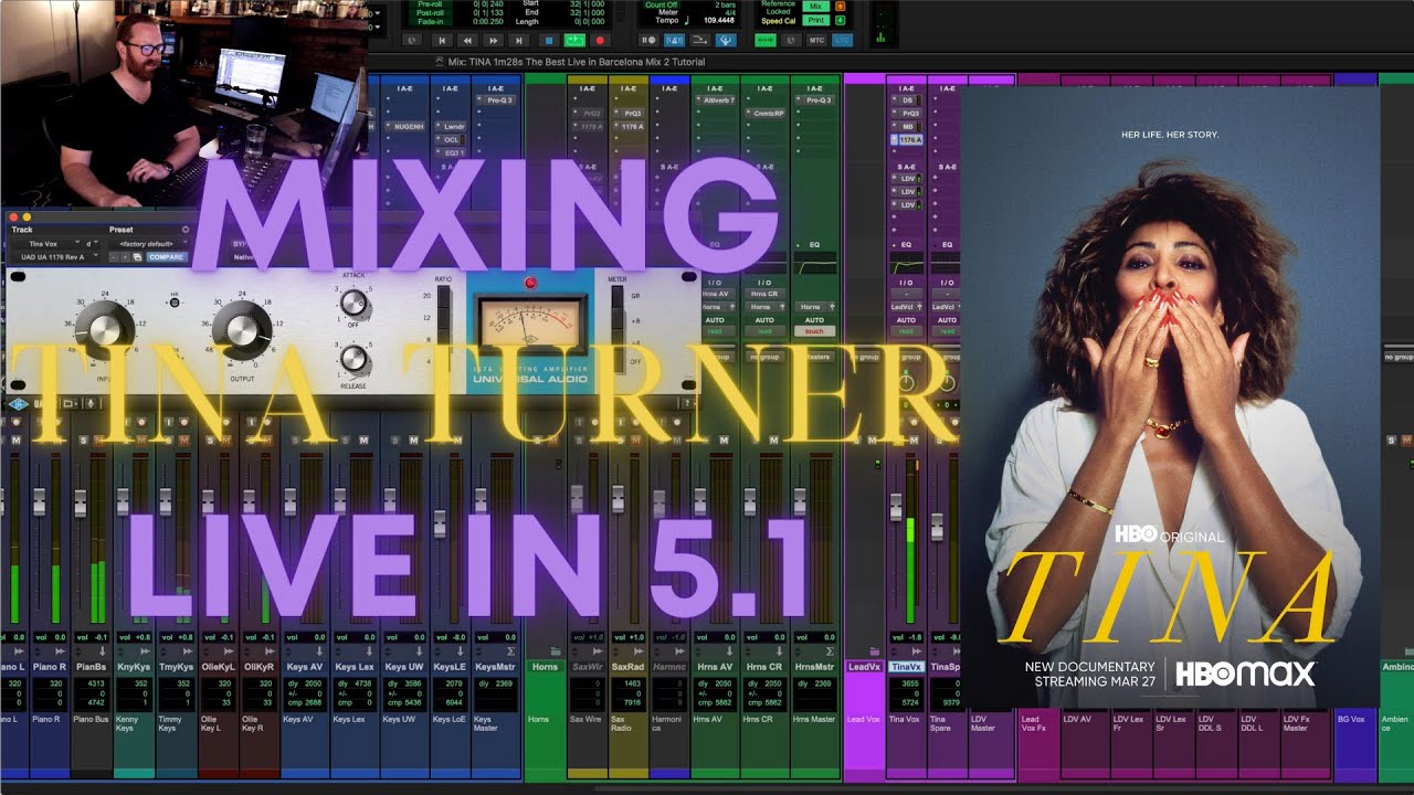 Mixing “The Best” Live by Tina Turner in 5.1