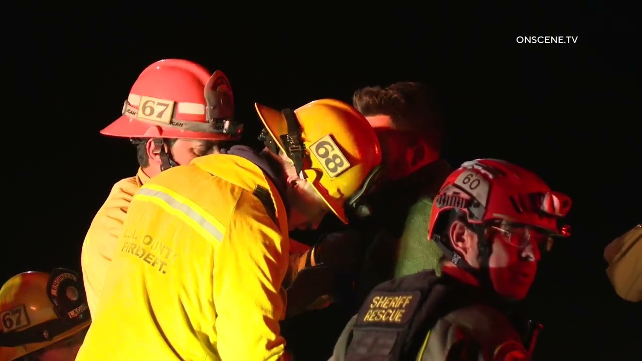 Corvette Flies Off Mountain After Driver Loses Control
