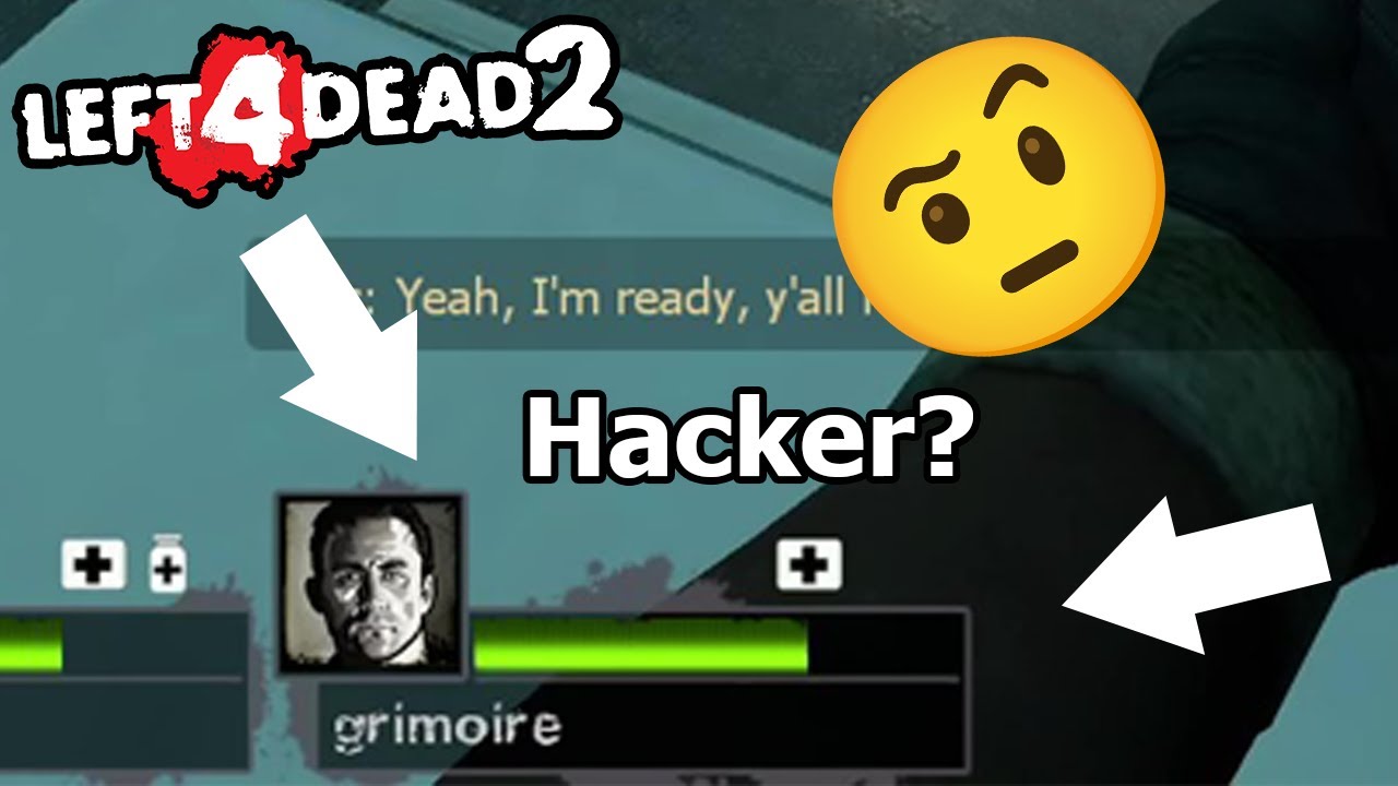 2 Hackers Captados en un Solo Video (Left 4 Dead 2)