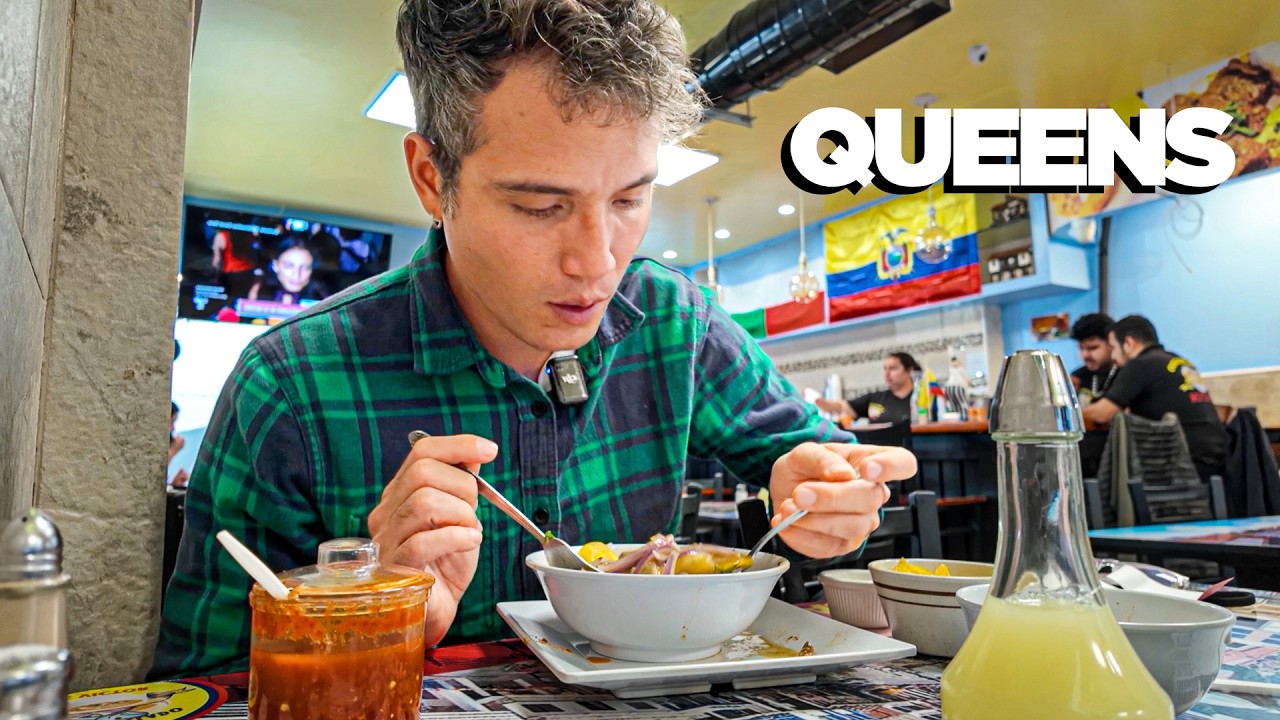 PROBANDO COMIDA ECUATORIANA EN Estados Unidos
