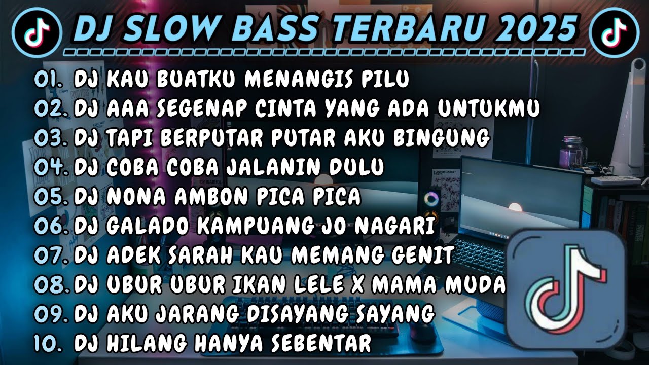DJ SLOWBASS TERBARU 2025 || DJ KAU BUATKU MENANGIS PILU || DJ AAA SEGENAP CINTA YANG ADA UNTUKMU