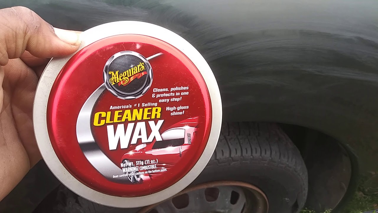 Чистящая паста Meguiar's с воском удалит ли эти маленькие царапины 😆 лол