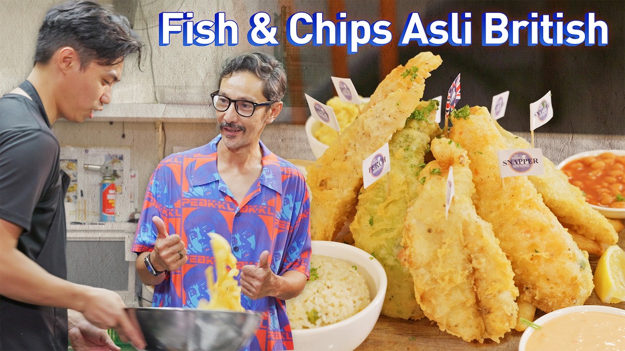 Restoran Fish & Chips Kegemaran Qi Razali | Cor Blimey Fish & Chips