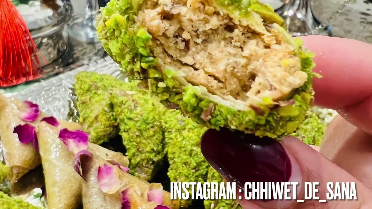 LA MEILLEURE SAMSA NOISETTE ET PISTACHE _ RECETTE PRO GRATUITE ! أبن صمصة في العالم، صمصة الغالية ❤️