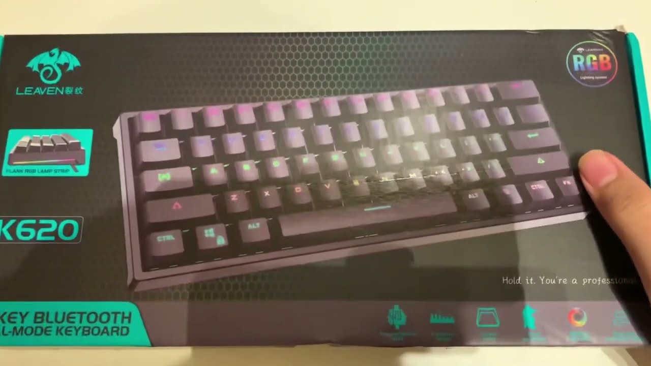 K620 Leaven Keyboard Unboxing and review