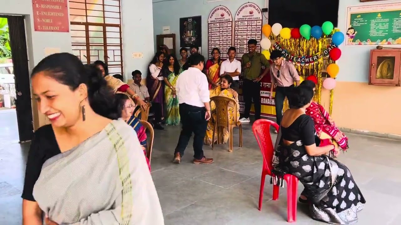 Musical Chair Game by Female Teachers (Teachers’ Day Performance) 05 Sept 2025