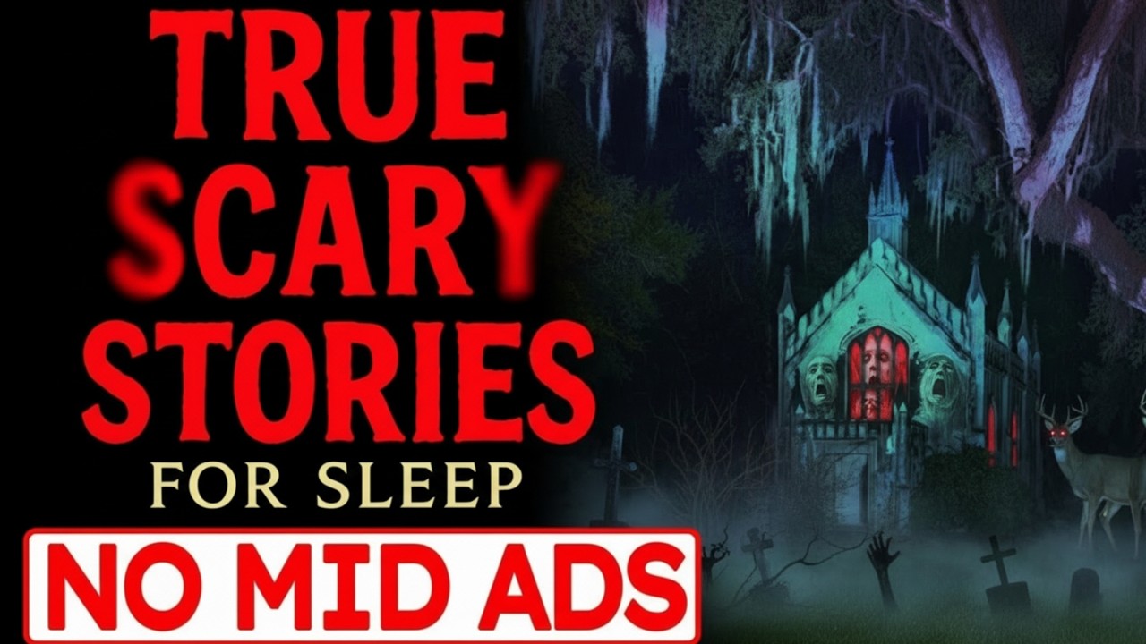 NO ADS 🛑 12 TRUE Scary Stories for Sleep | Relax Rain Sounds | Ep. 32
