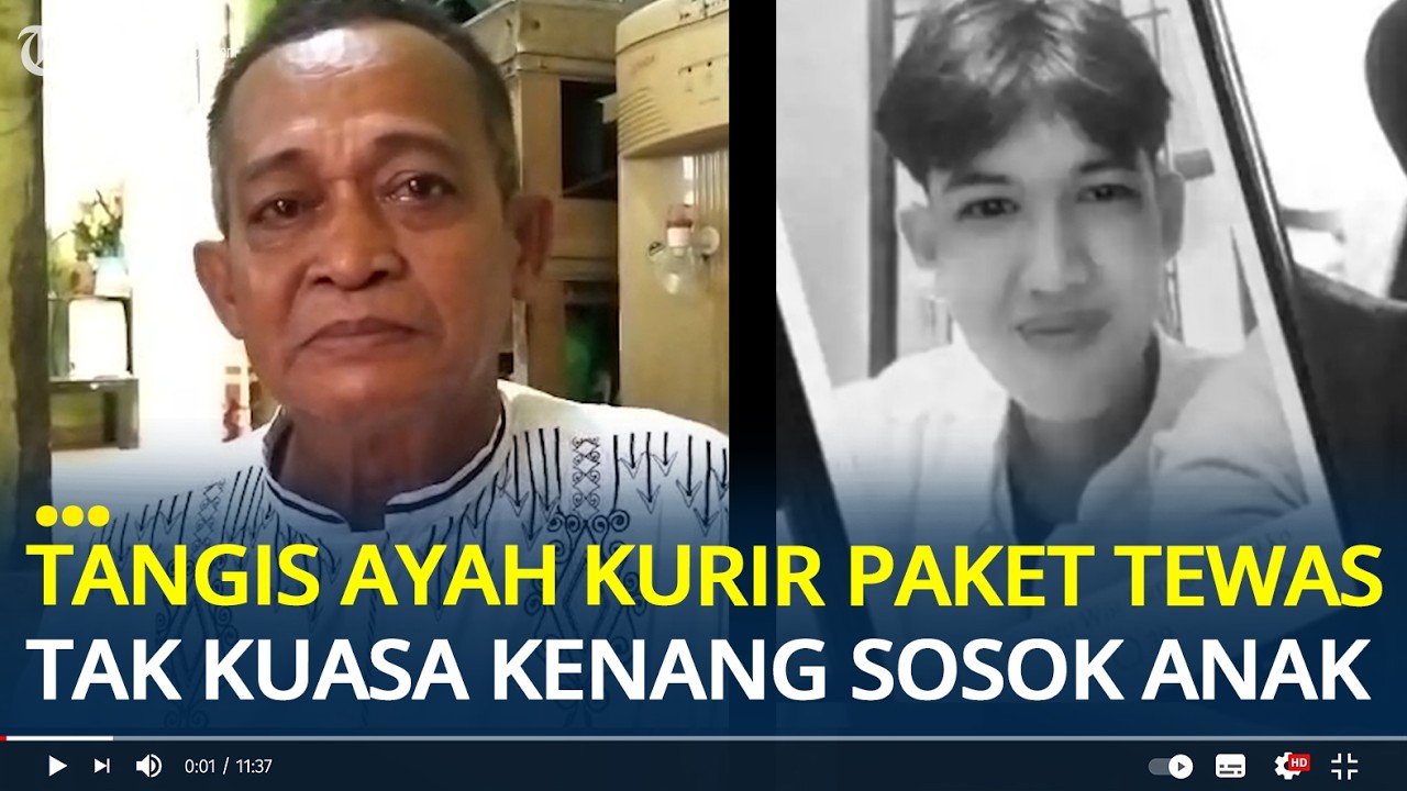 Sosok Marselino, Kurir Paket Tewas Kecelakaan di Dekat SPBU Poligon Palembang, Baru 3 Bulan Kerja
