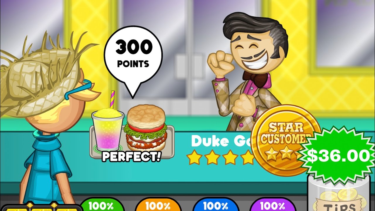 papa’s cluckeria to go | day 100 (perfect day)