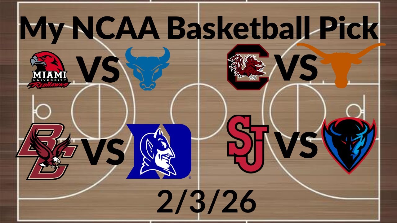 College Basketball Predictions! (2/3/26)