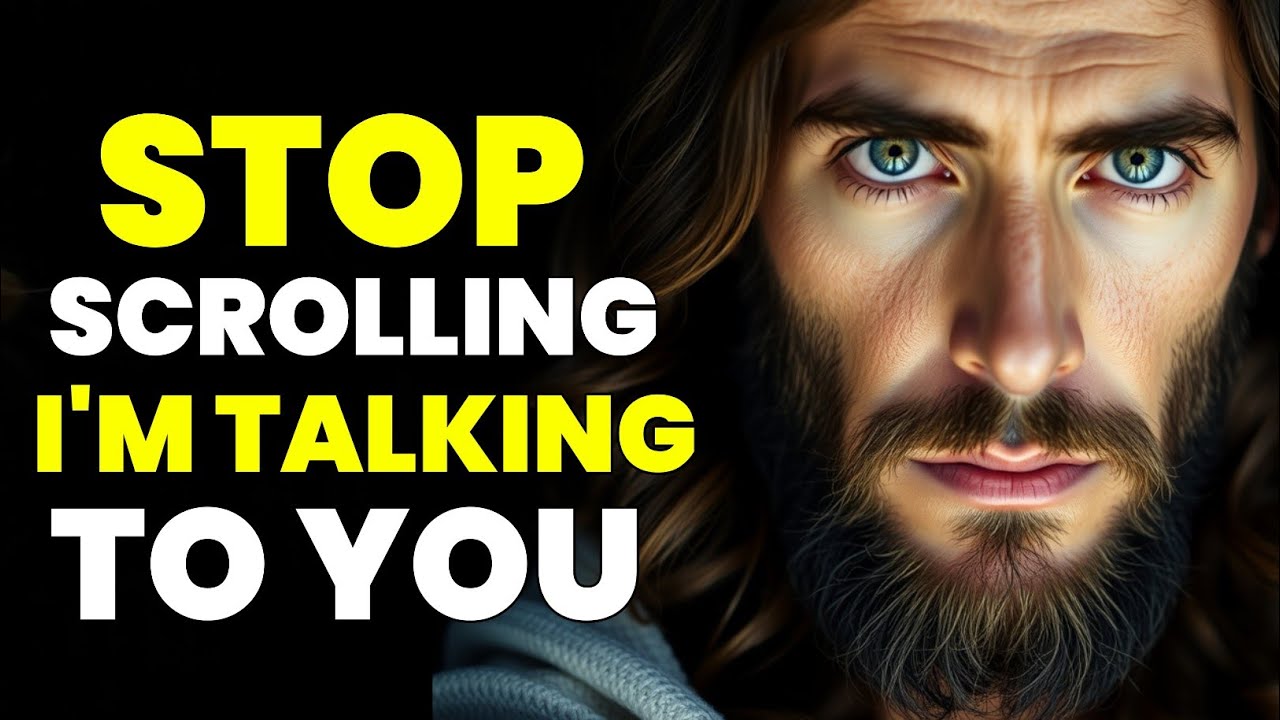 ✝️ GOD SAYS Stop Scrolling — I’m Talking to You! 