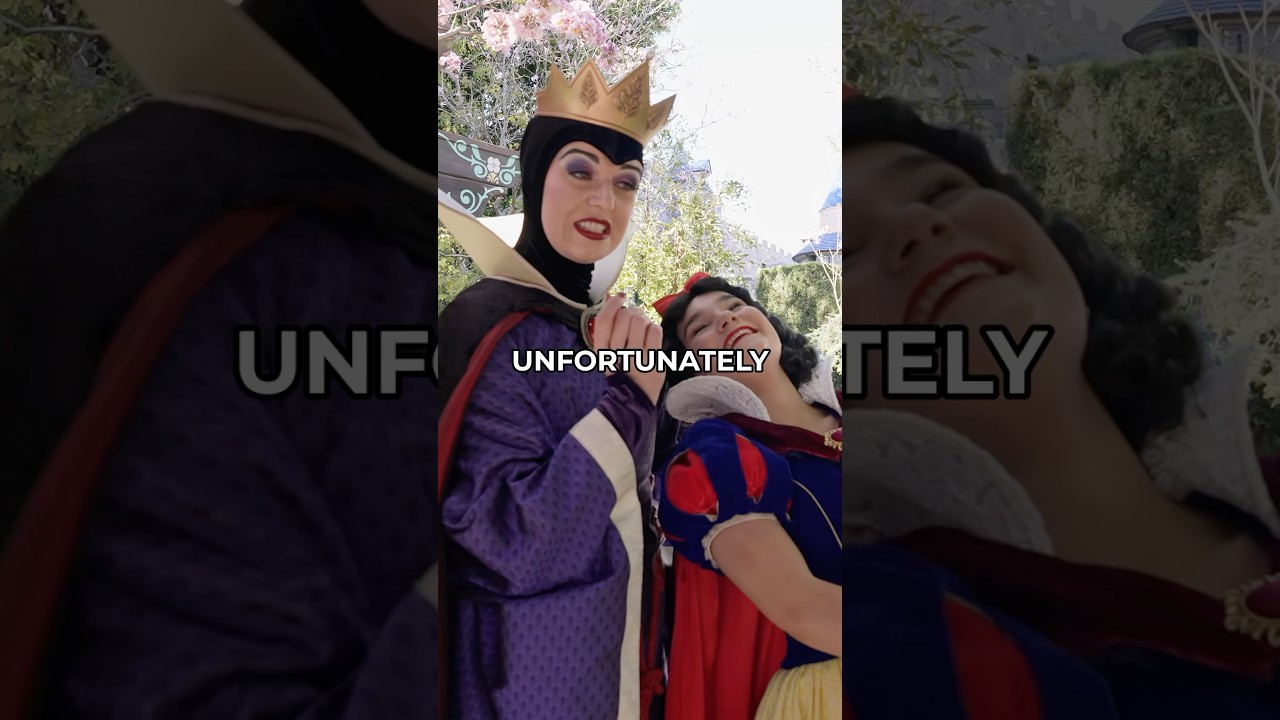 The Evil Queen & Snow White: A SURPRISING Reunion! #disneyland #snowwhite #evilqueen