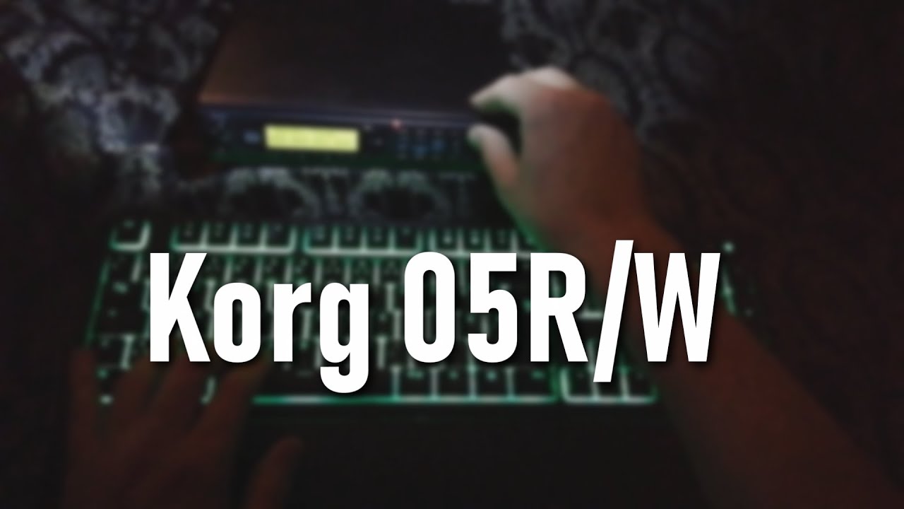 Korg 05R/W (Preset Sounds)