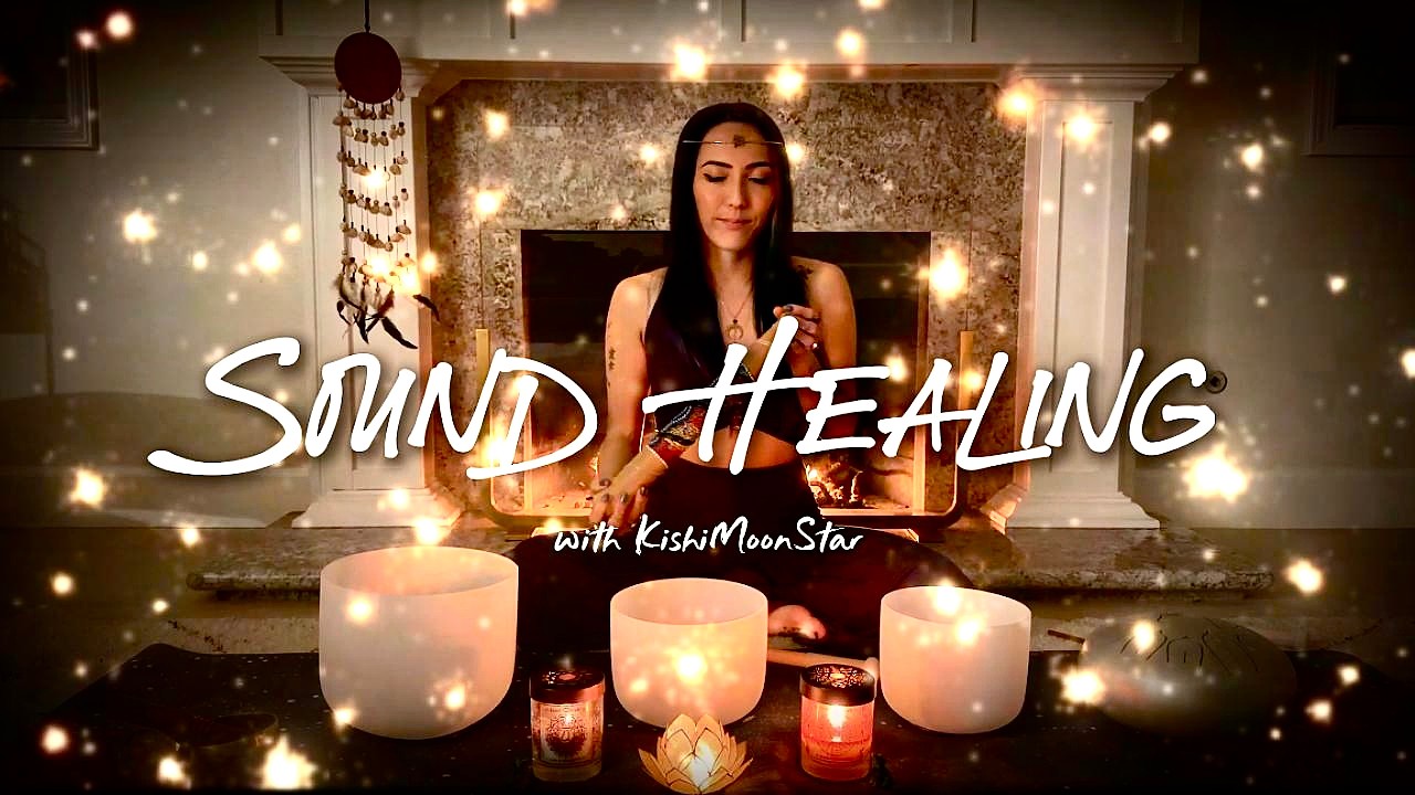 Fireside Sound Healing Meditation with Crystal Sound Bowls - Relax and Reset your Nervous System