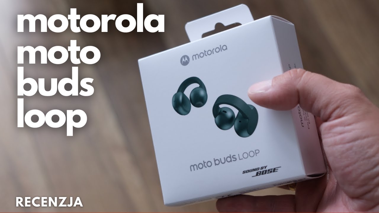 Recenzja motorola moto buds loop. Zapomnisz, że je masz!