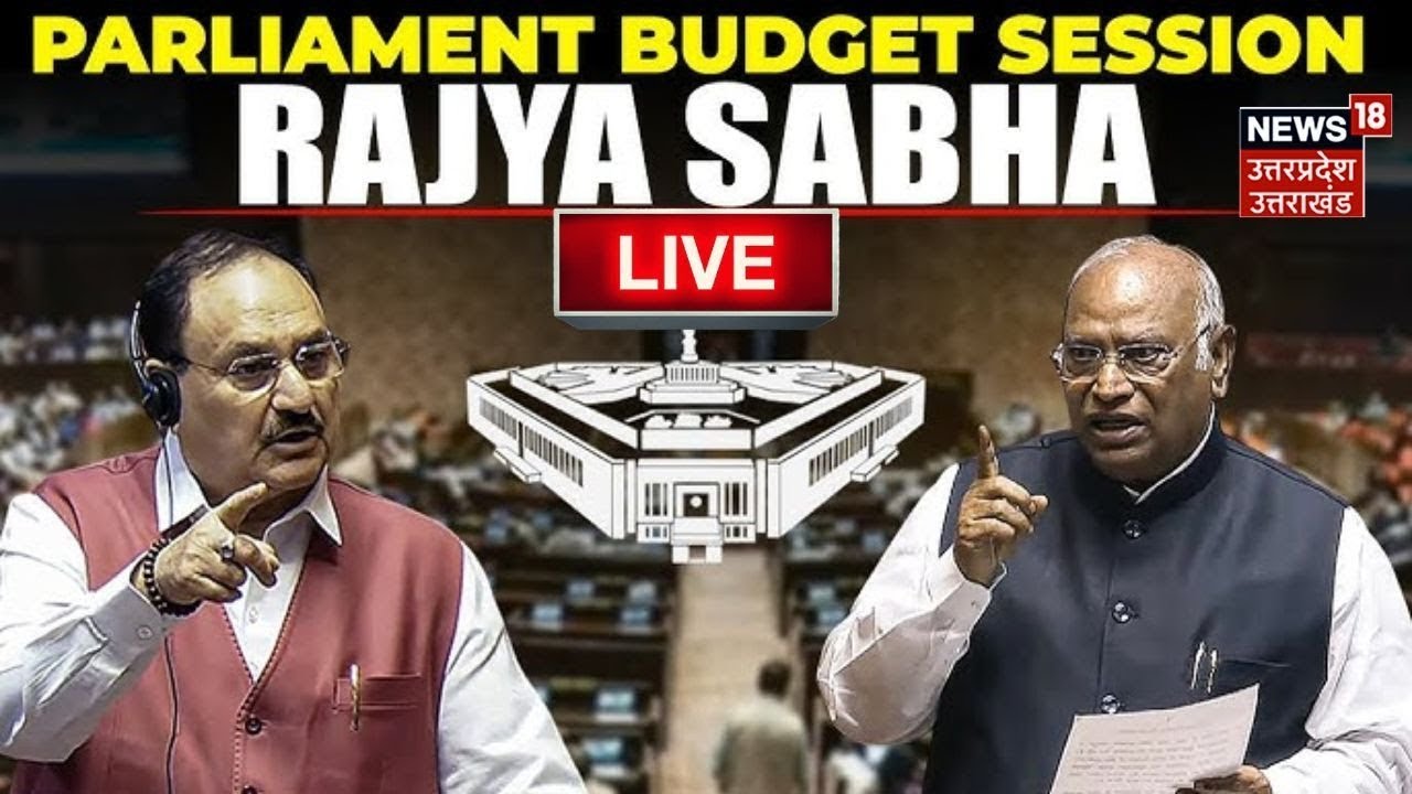 Parliament Session LIVE: बजट पर संसद में भयंकर हंगामा |  Union Budget 2026 | Rajya Sabha | BJP | SP