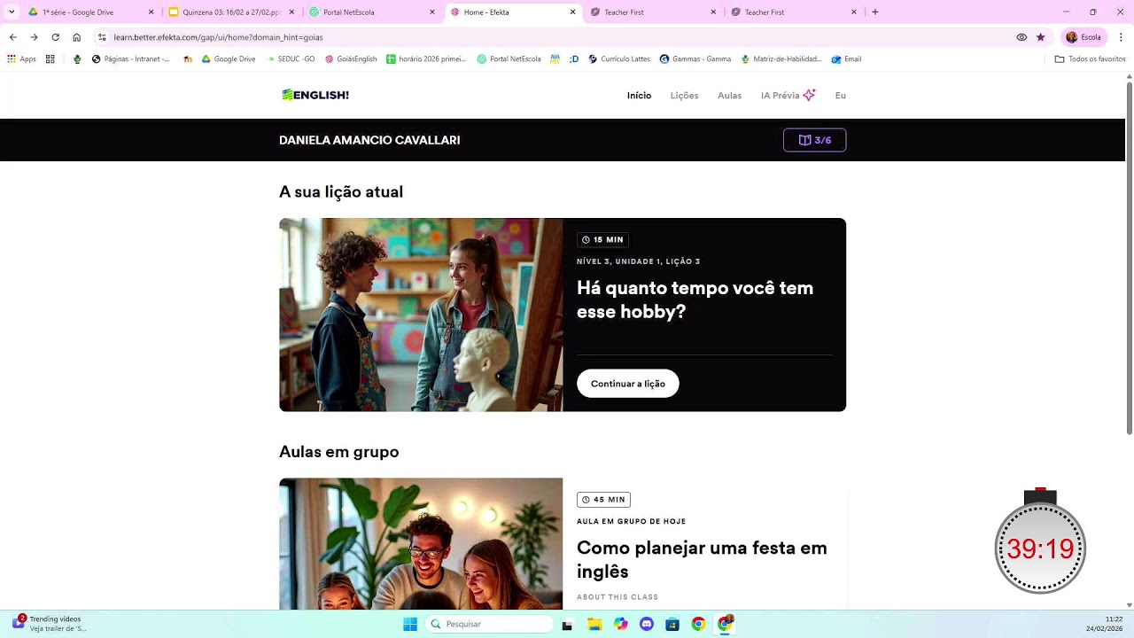 🔴 MANHÃ - INGLÊS - 24.02.26 - 1ª Série - AULA 02