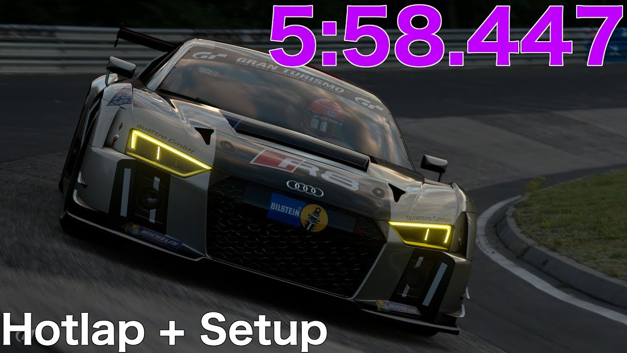 GT SPORT - Audi R8 LMS - Nordschleife - Hotlap + Setup